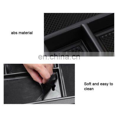 Interior Accessories Parts Silicone Armrest Rest Storage Box Center Control Console Organizer Tray For Chevrolet Equinox 18-21 photo-4