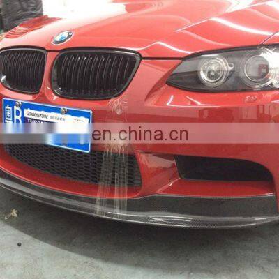 A Style Carbon Fiber Front Lip Spoiler for BMW E90 E92 E93 M3 05-11 photo-5