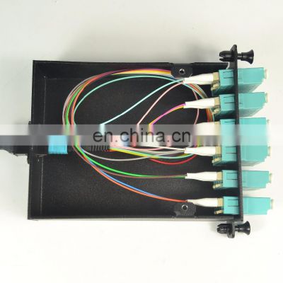 Fiber Optic 12F 24F OM3 MPO Cassette MTP Cassette