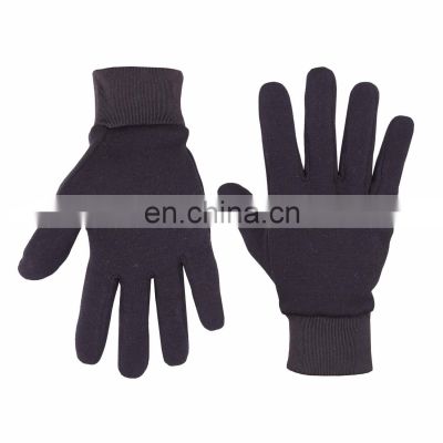 HANDLANDY Black Breathable Flexible Winter Warm Fleece Riding Gloves Outdoor Cycling Gloves For Men Women