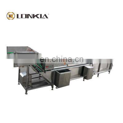 High water spraying type fruit washer price/ coffee bean cleaning machine