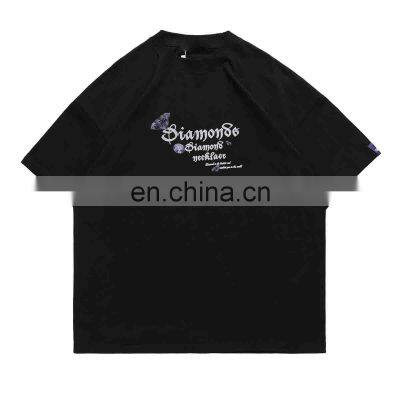 fashion custom design plain t-shirt custom printing short sleeve t-shirt for men