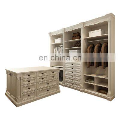 Luxury Solid Wood Custom Cloakroom Wardrobe Cabinet Walkin Closet