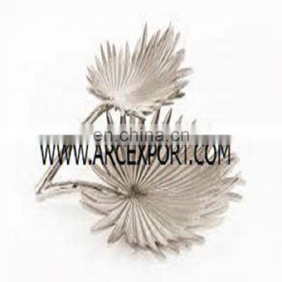 Copper Plated Shiny Leaf Tray photo-4