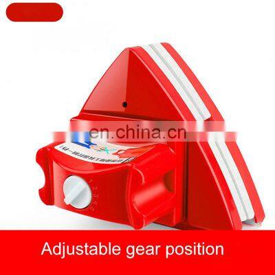 Universal Sided Red Water Adjustable Triple Glazing Glass Magnetic Window Cleaner Double photo-2