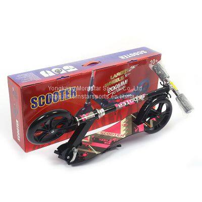 Big Wheels Foot Pedal Urban Scooters Iron Folding Adult Kick Scooter photo-5