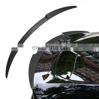 Factory Supply Auto Parts ABS Carbon Fiber Sport Spoiler For Tesla Model Y