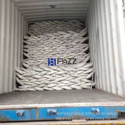 Galvanized Razor Wire Concertina Coil Size BTO-30 Razor Barbed Wire Combat Wire Round photo-5