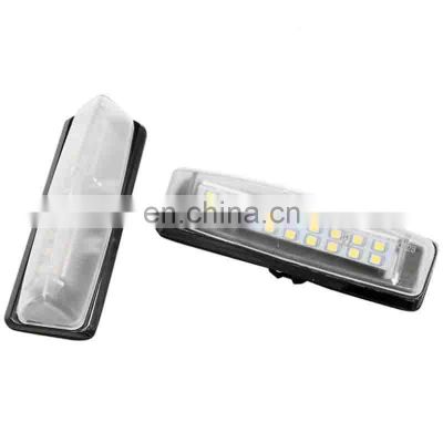 OEM-Fit 3W Full LED License Plate Light Kit For Lexus IS300 GS300 GS400 GS430 ES300 ES330 RX330 RX350 Toyota Prius