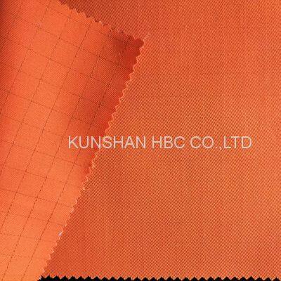 EGC-2257 100%CTN TWILL WITH ANTI-STATIC AND FLAME RETARDANT,W/R photo-2