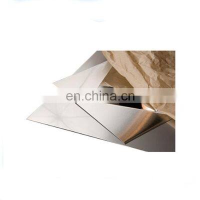 China manufacturer aisi ASTM A240 SS201 202 301 304 316 409L 8k no.8 stainless steel sheet