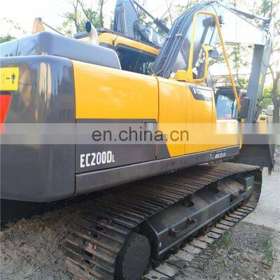 Sweden Original Volvo EC210D Used Excavator , 2018 Model Volvo EC210D 20ton Digger Price Low photo-3