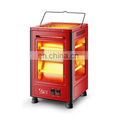 2kw Multi-function air heater home use heater & barbecue dual-use Five-sided speed hot Electric warmer Third gear adjustable