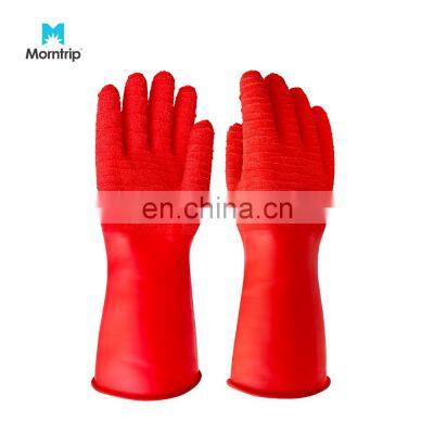 Morntrip High quality cut proof Durable PU Industrial electrical Insulating safety latex gloves