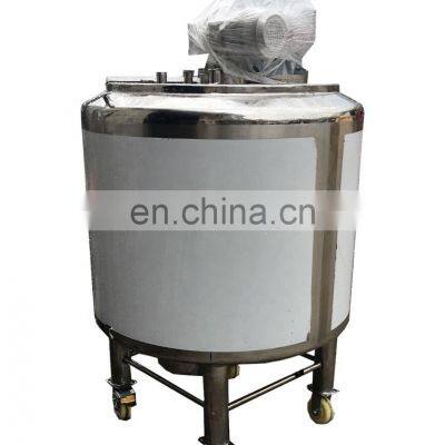 600l electric heating stainless steel mixing tank with agitator