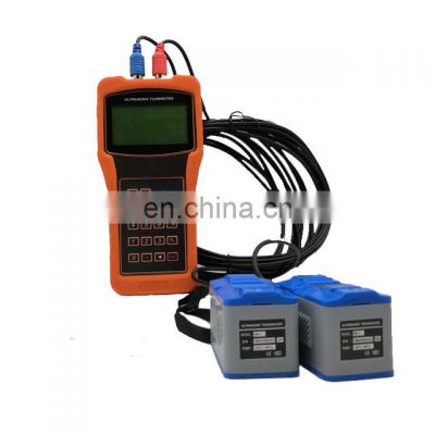 Taijia Low price TS-2 TM-1 TL-1 transducer hand-held ultrasonic flow meter with clamp on sensors