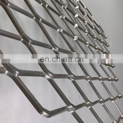 Good price high security aluminum expanded mesh/ diamond hole expanded metal mesh