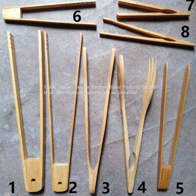 Bamboo tong cheap wholesale bamboo cooking tong sale from China