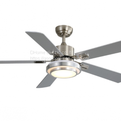 Ventilador de teto com luz de 52 polegadas com frequência variável, ventilador de luz para restaurantes (Wechat: 13510231336)
