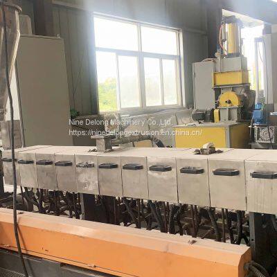 Twin Screw Extruder Pp Pe Ps Abs Color Plastic Masterbatch Granules Making Machine