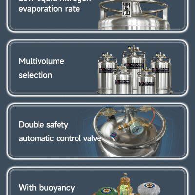 Brunei-240l Liquid Nitrogen Dewar KGSQ-liquid Nitrogen Cell photo-4