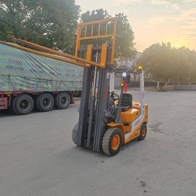 Cheap Sale Site, Second-hand Komatsu TCM3 5-ton Stacker Crane, Imported Electric Fuel Forklift photo-2