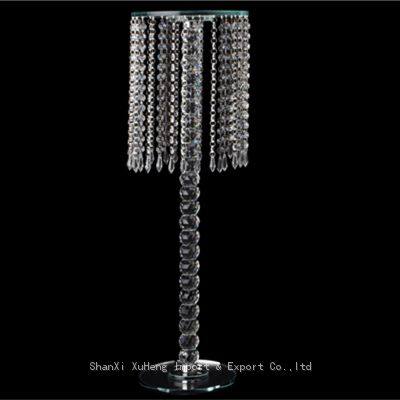 Wedding Decoration Crystal Flower Stand Centerpiece Around With Chains photo-2