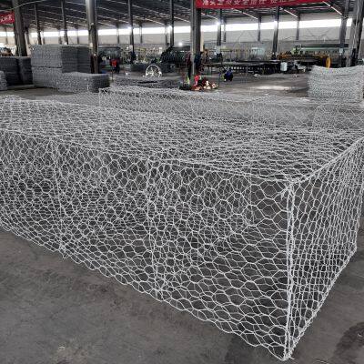 Gavions Gabion Box Gabion Basket Gaviones Gavione Retainingwall Seawall Riverbank Rock PVC Coated Gabions 2.7/3.4/2.2 photo-1