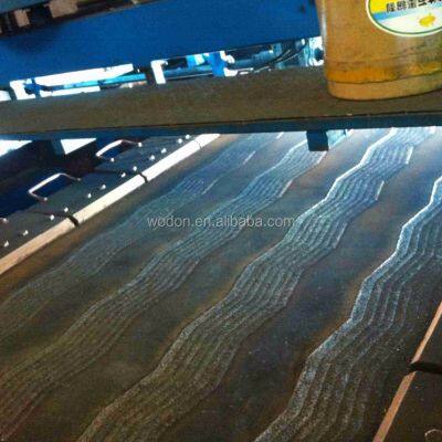 Bimetallic Composite Steel Wear Resistant Plate Fold Line Zig Zag Line Plate photo-6