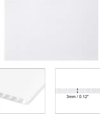 Sinais decorativos para gramado – Placa Correx dupla face de 4mm com estacas em formato de H