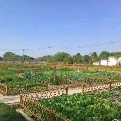 Popular Design Imitation Bamboo Guardrail for Garden and Outdoor Fencing photo-4