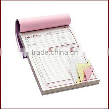 Sales order printing book