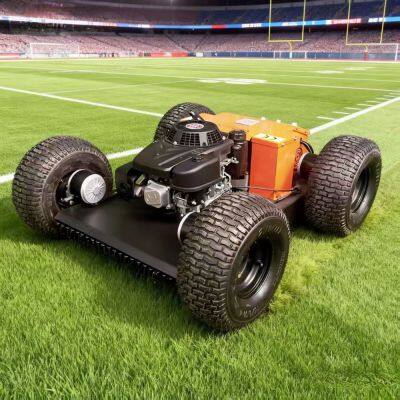 Vigorun VTW550 Lawn Mover Rc Compact & Portable Long Lifespan & Durable Remote Controlled Garden Mower for Wheel photo-2