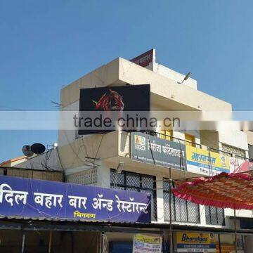 2016 HOT SELLLI NEW NG SMD P10 P8 P6 Outdoor LED Display in india mumbai pune shenzhen hong kong