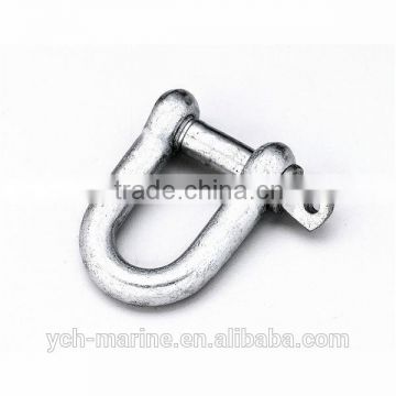 360JP JIP Type Zinc Plated Metal D shackle