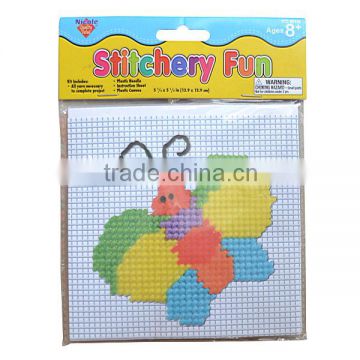 Cross Stitch fun for kids diy craft set