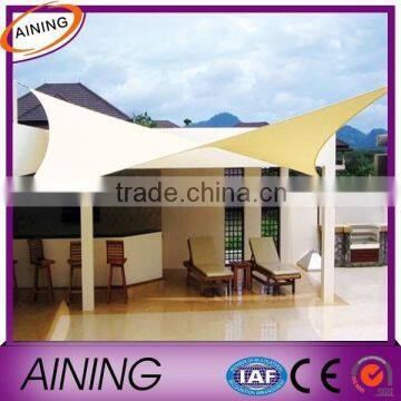 Waterproof and uv protect polyester fabric net for shade sail