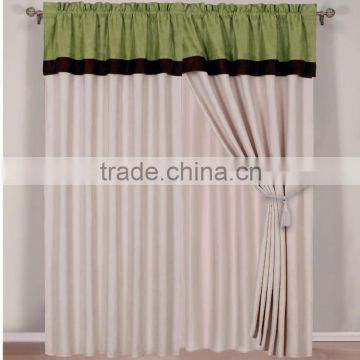 Luxury Micro Suede Curtain Set