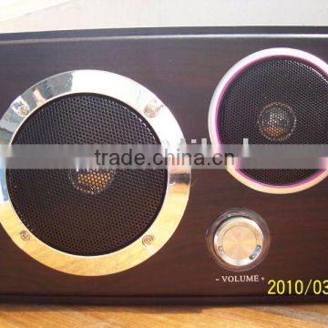 Wooden speaker sound box