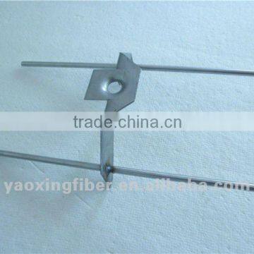 M shape ceramic fiber anchor