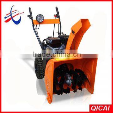 Single-handed Gasoline Track 13HP Snow Blower Rubber Track Jinhua Wuyi photo-5