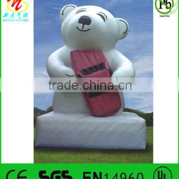 Inflatable animal toys, classic cartoon character inflatable Winnie