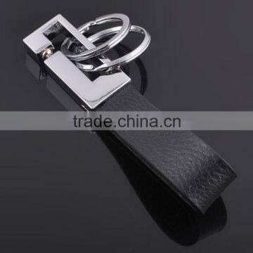 The new high-end men's waist buckle bead elastic buckle business gifts Keychain