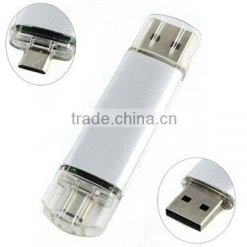 Hot selling 2.0 Micro Usb/ Mini Otg Usb Flash Drive for android mobile phones