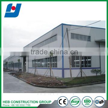 Steel sandwich panel hangar