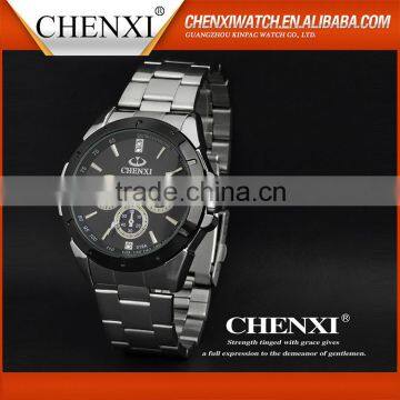 2016 Newest Hot China Quartz Wrist Watches Fashion Stainless Steel Men's Sport Watches 019AMB