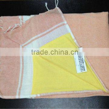 Indian Fashionable New Style Fouta Hammam Towels Beach Cover up Cotton Pestemal Fouta photo-2