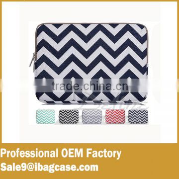 Hot selling mazarine fabric laptop Carrying Case laptop bag for iPad