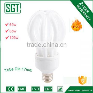 Energy Saving Lamp/4U/Lotus/17mm Bulb Diameter fluorescent lamp