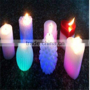 wax led candle lamp